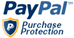 bazaar ceramics information - paypal purchase protection logo
